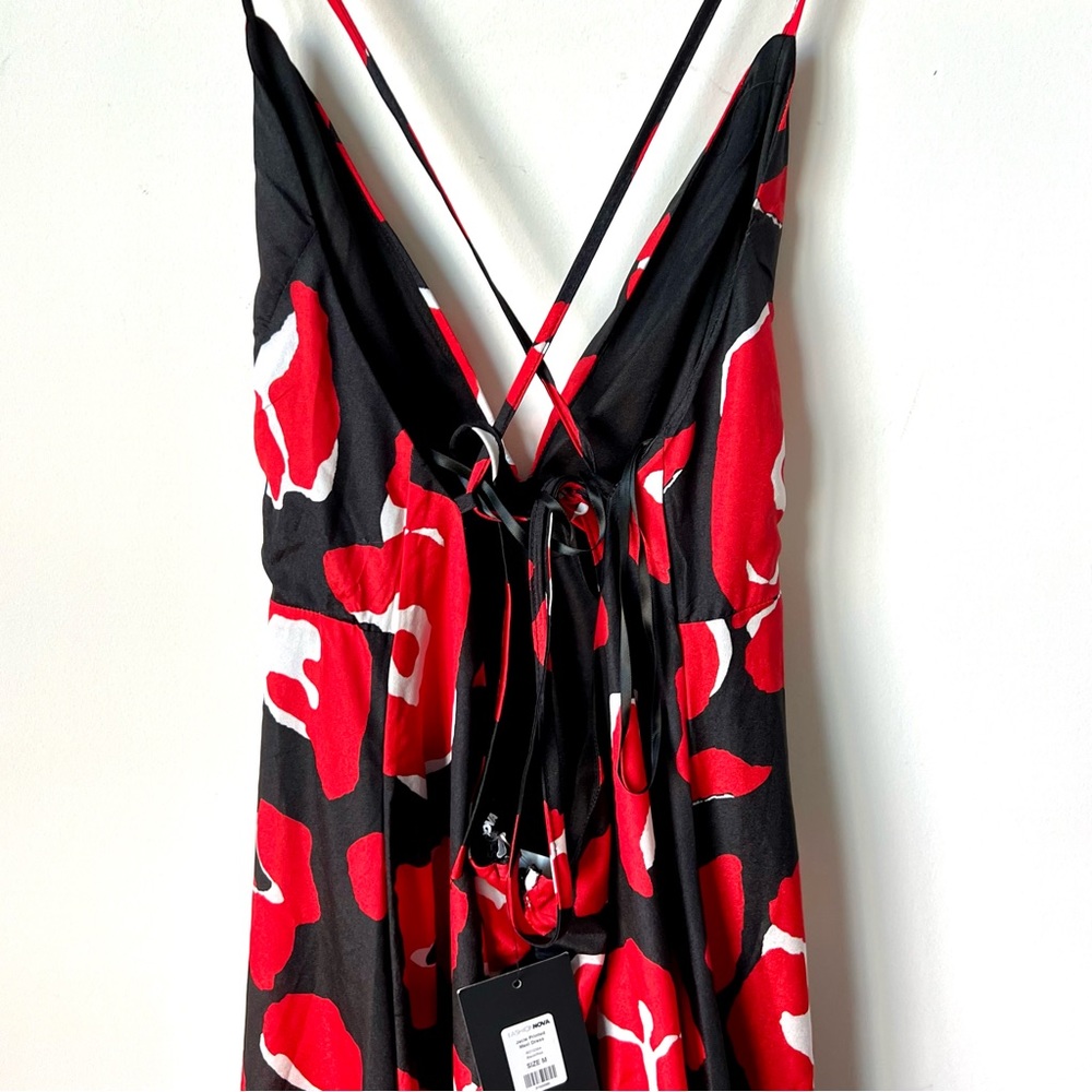 NWT FASHION NOVA Jacie Floral Ruffled Maxi Dress—SZ. Medium - Picture 17 of 17
